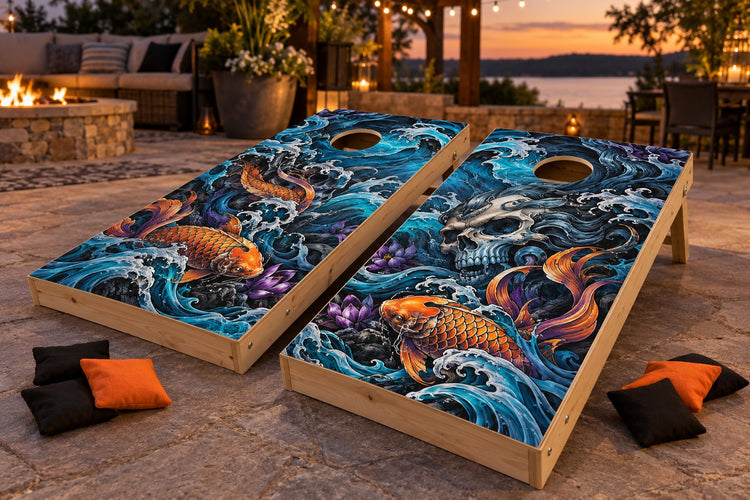 Cornhole Board Wrap Sets