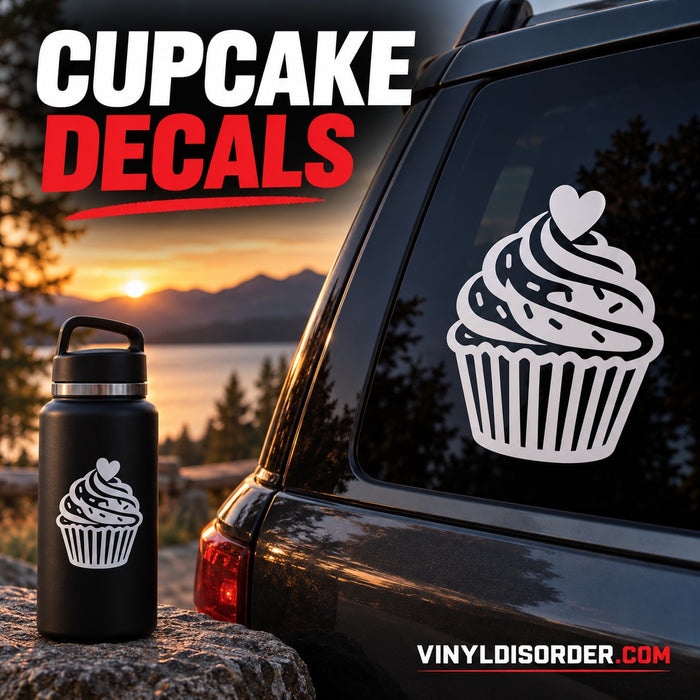 Cupcake Decals