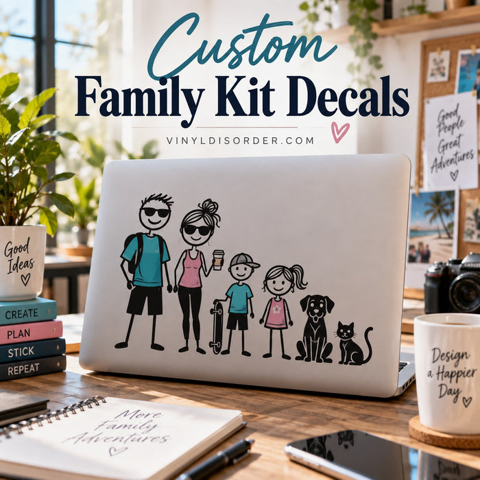 Custom Family Kit Decals