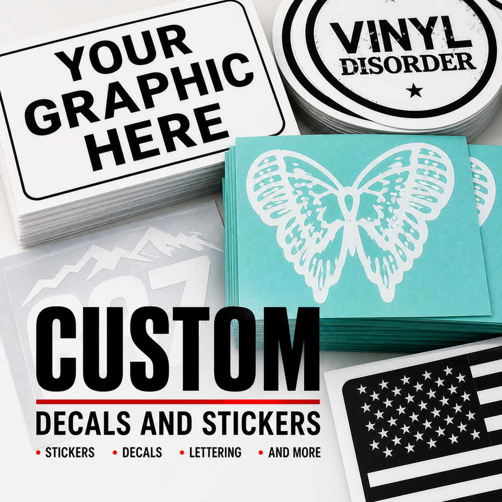 Custom Decals and Stickers