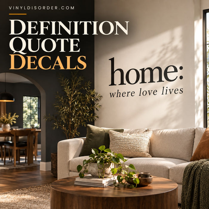 Definition Quote Decals
