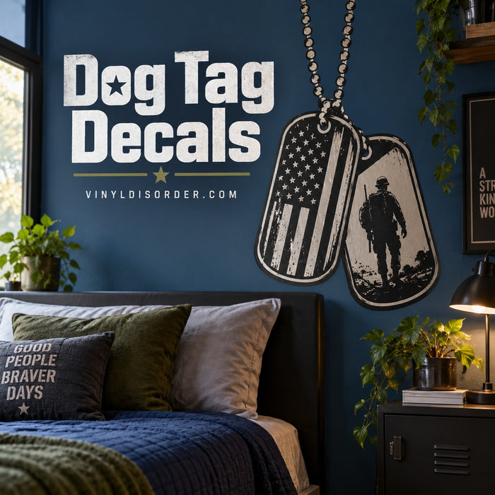 Dog Tag Decals