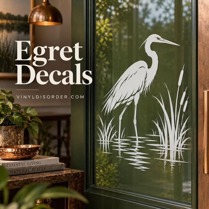 Egret Decals