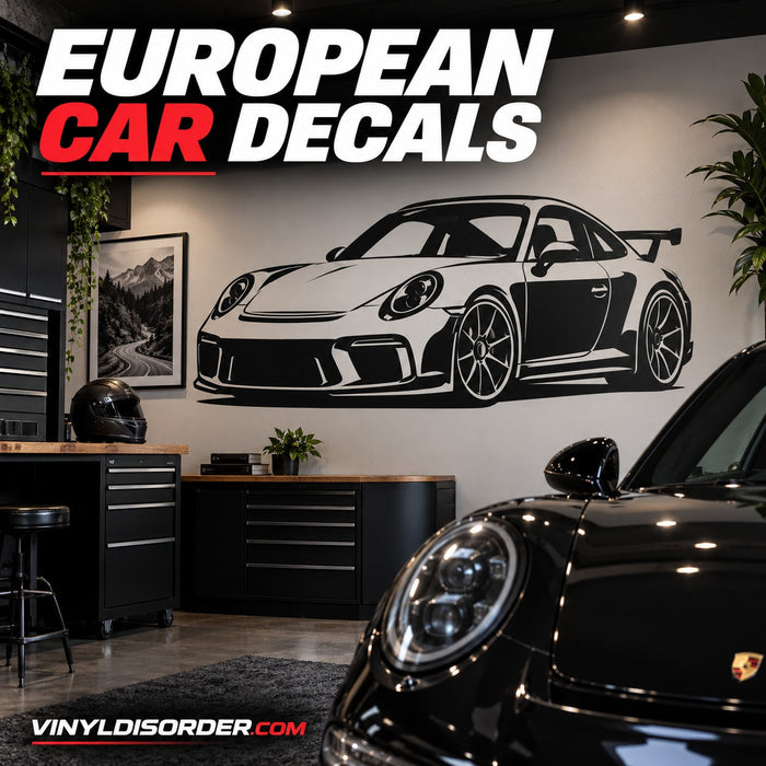 European Car Decals