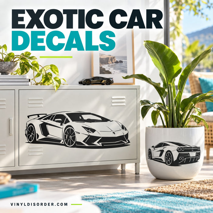 Exotic Car Decals