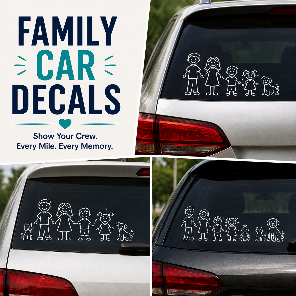 Family Car Decal Decals