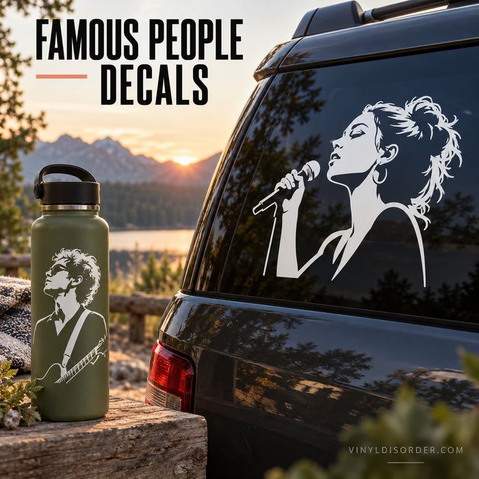 Famous People Decals