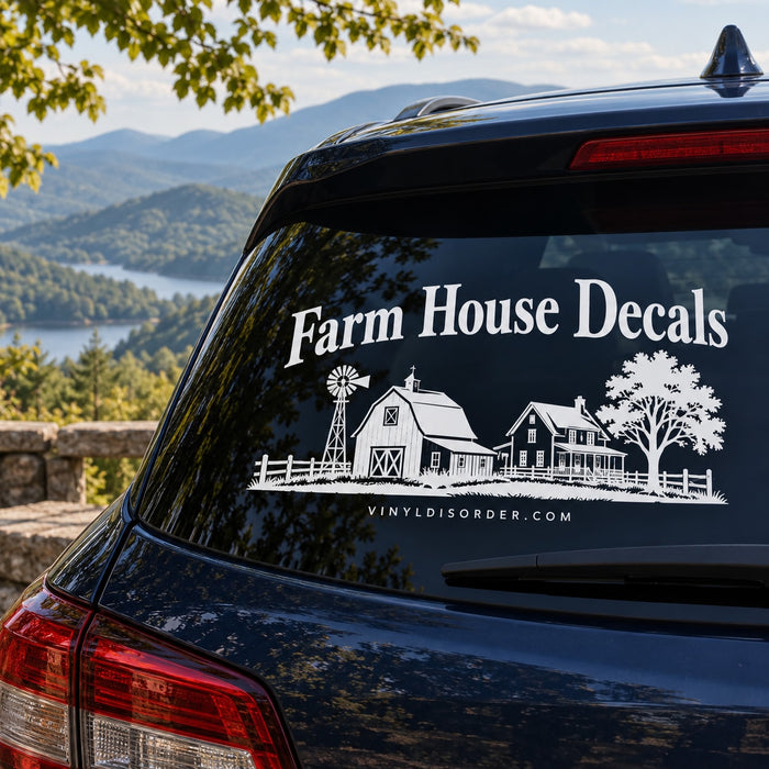 Farm House Decals