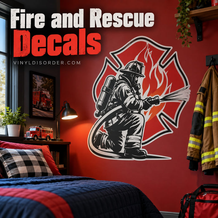 Fire and Rescue Decals