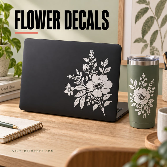 Flower Decals