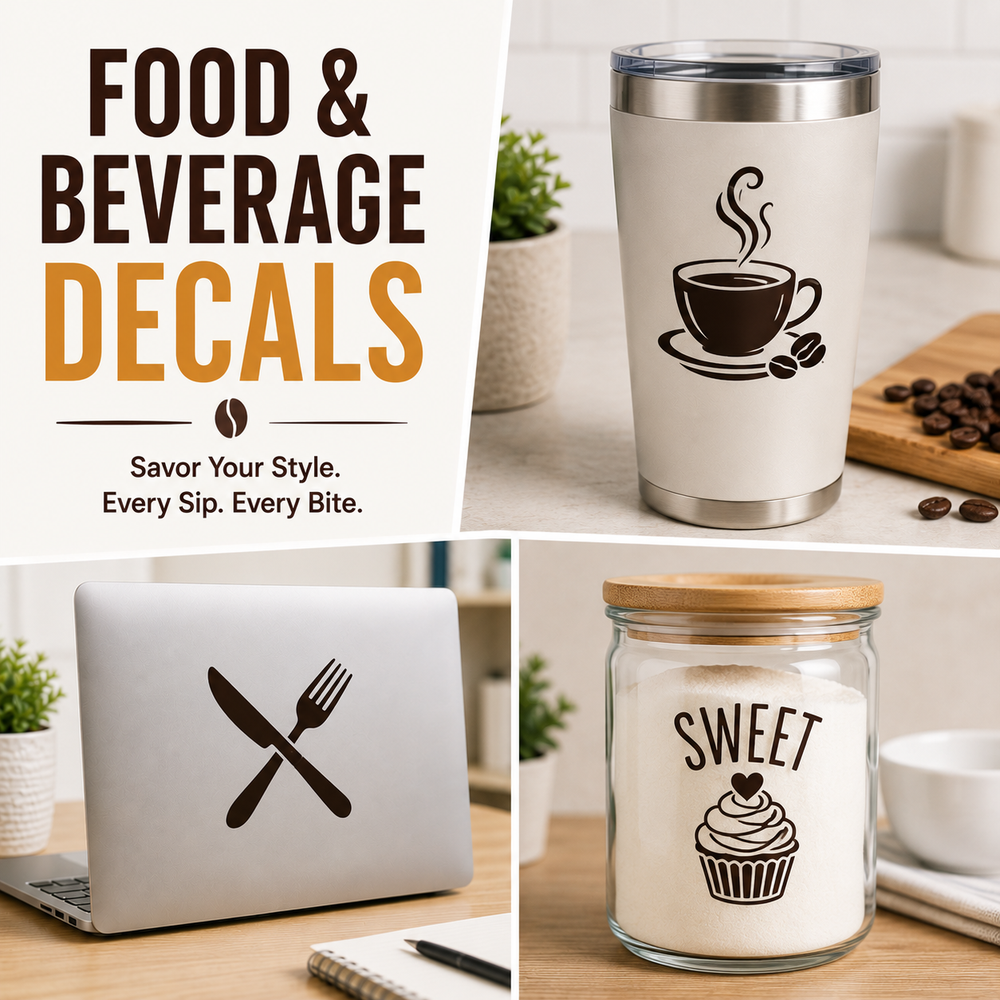Food and Beverage Decals