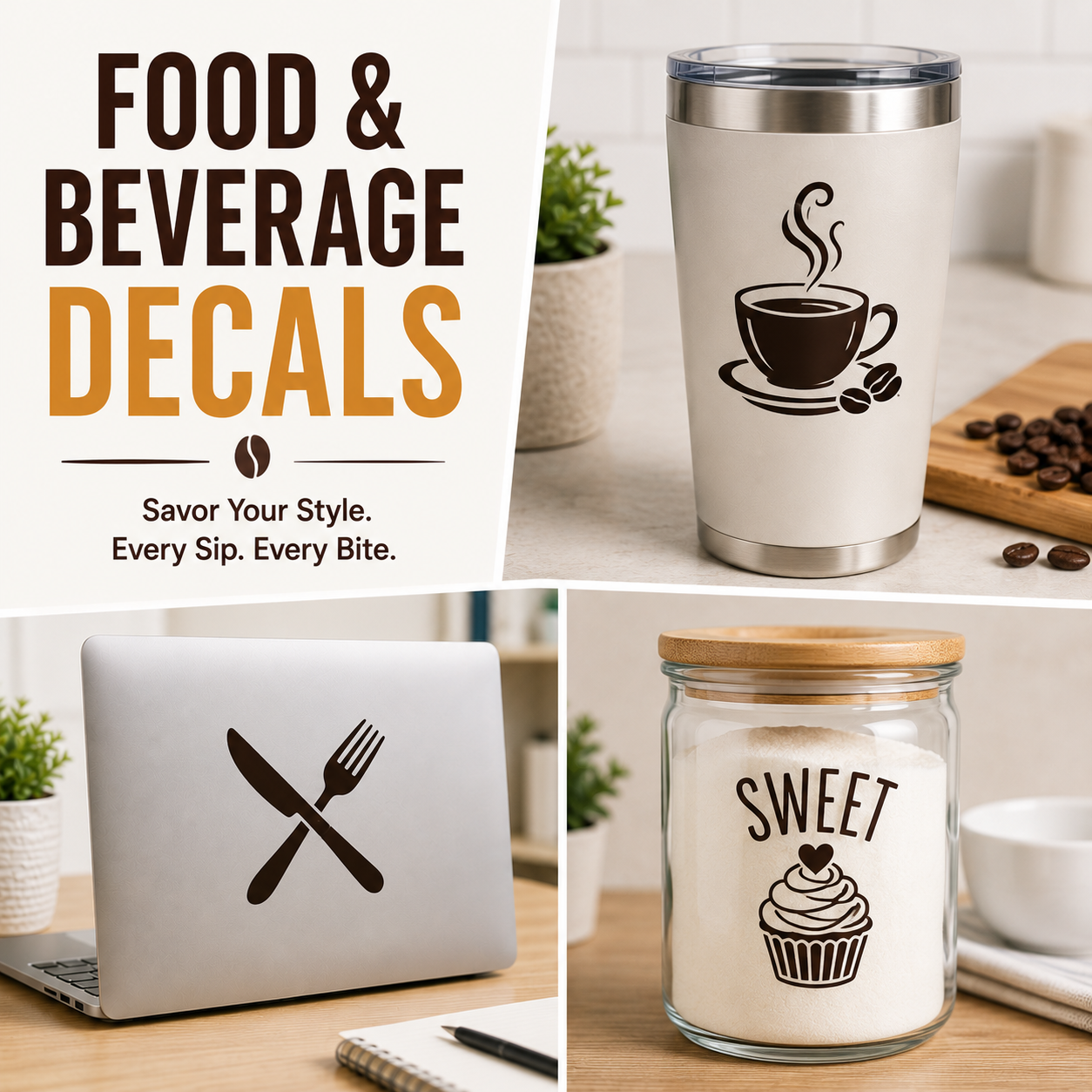 Food and Beverage Decals