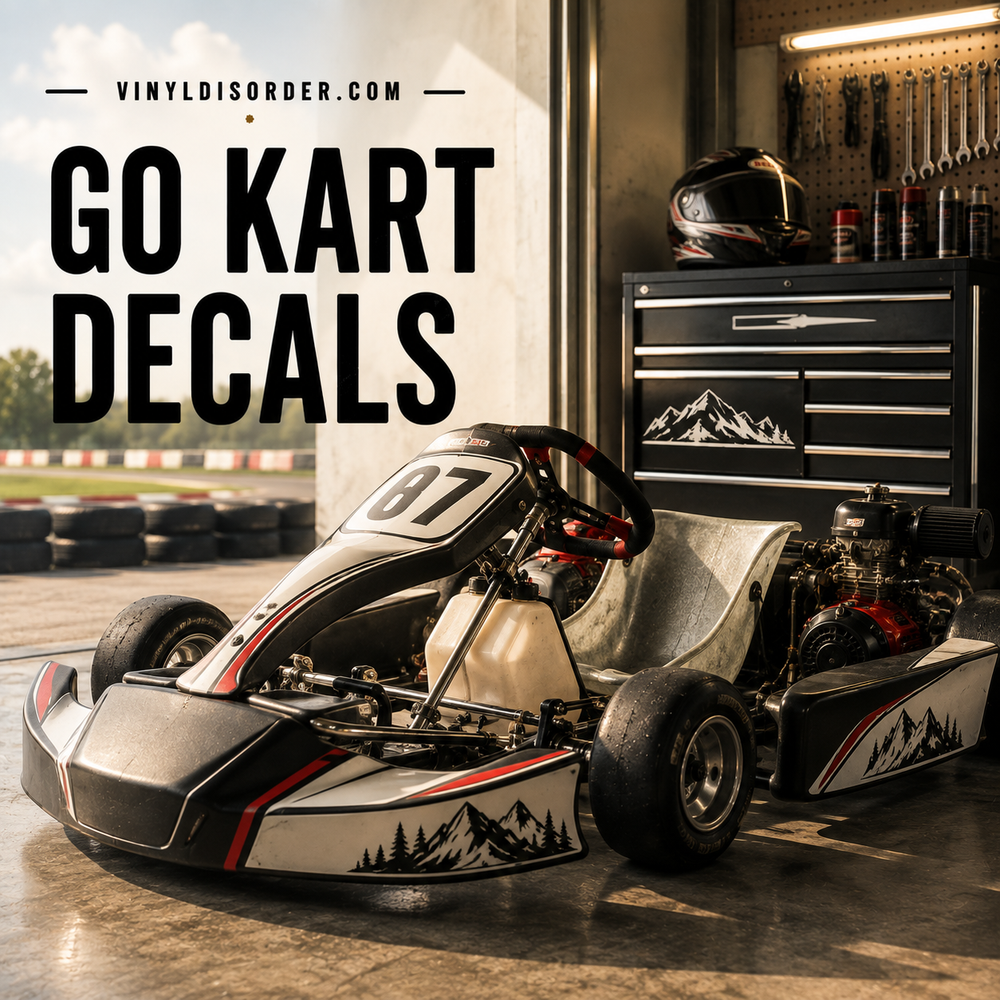 Go Kart Decals