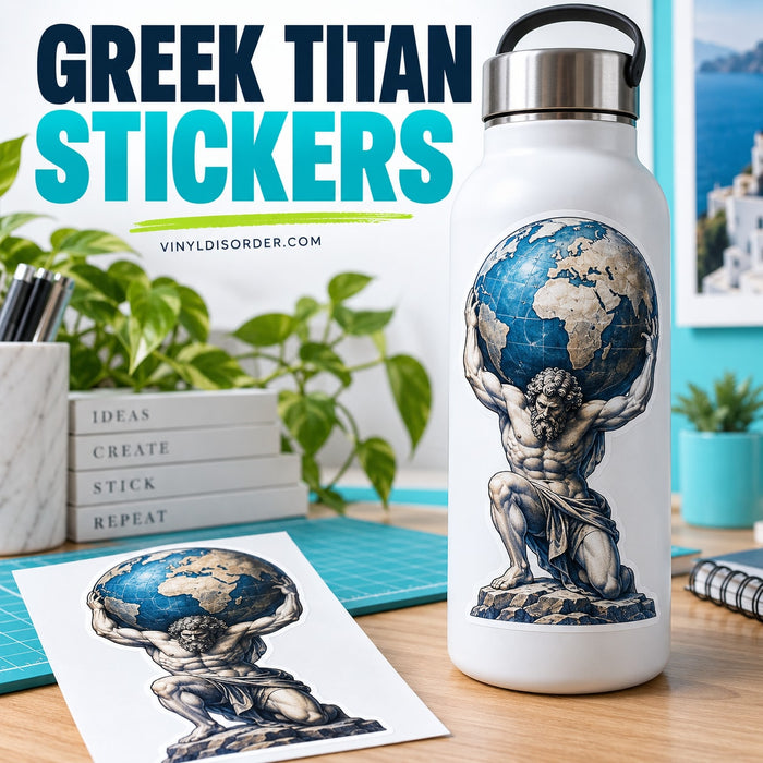Greek Titan Stickers