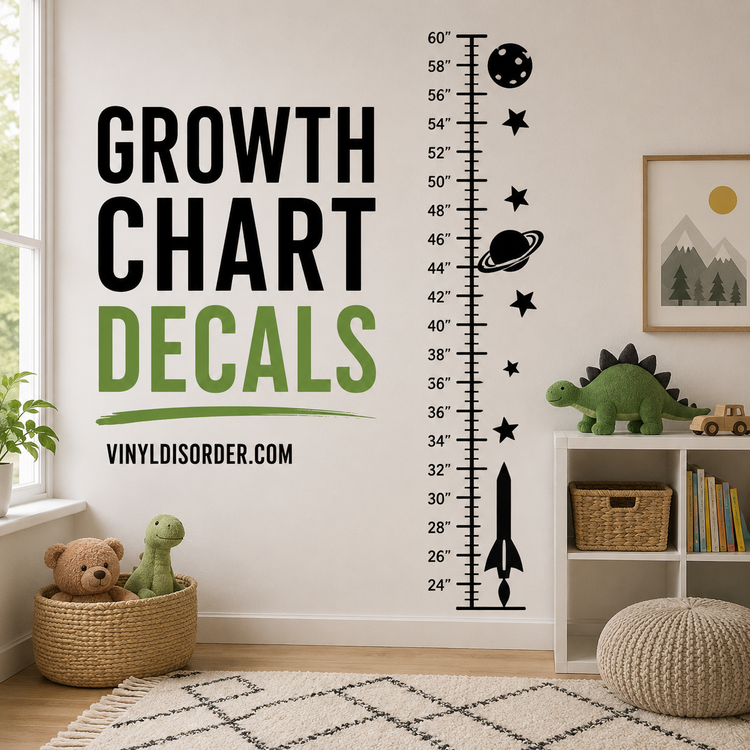 Growth Chart Decals