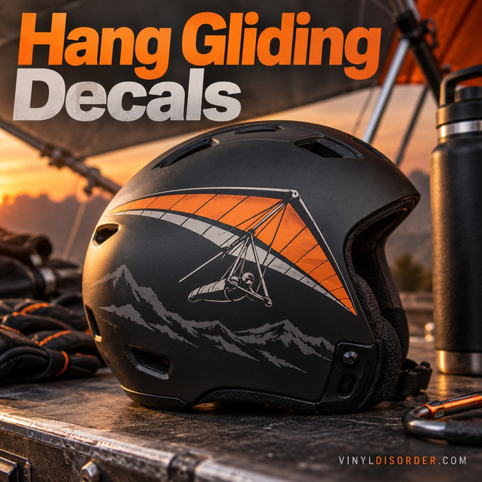 Hang Gliding Decals