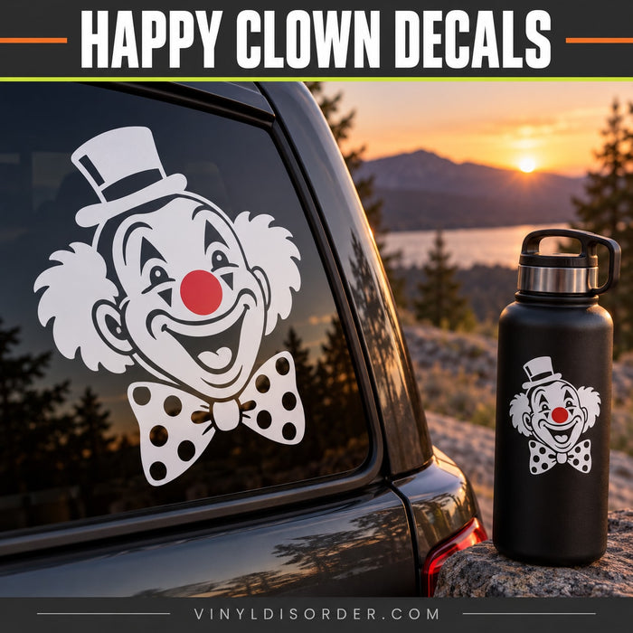 Happy Clown Decals
