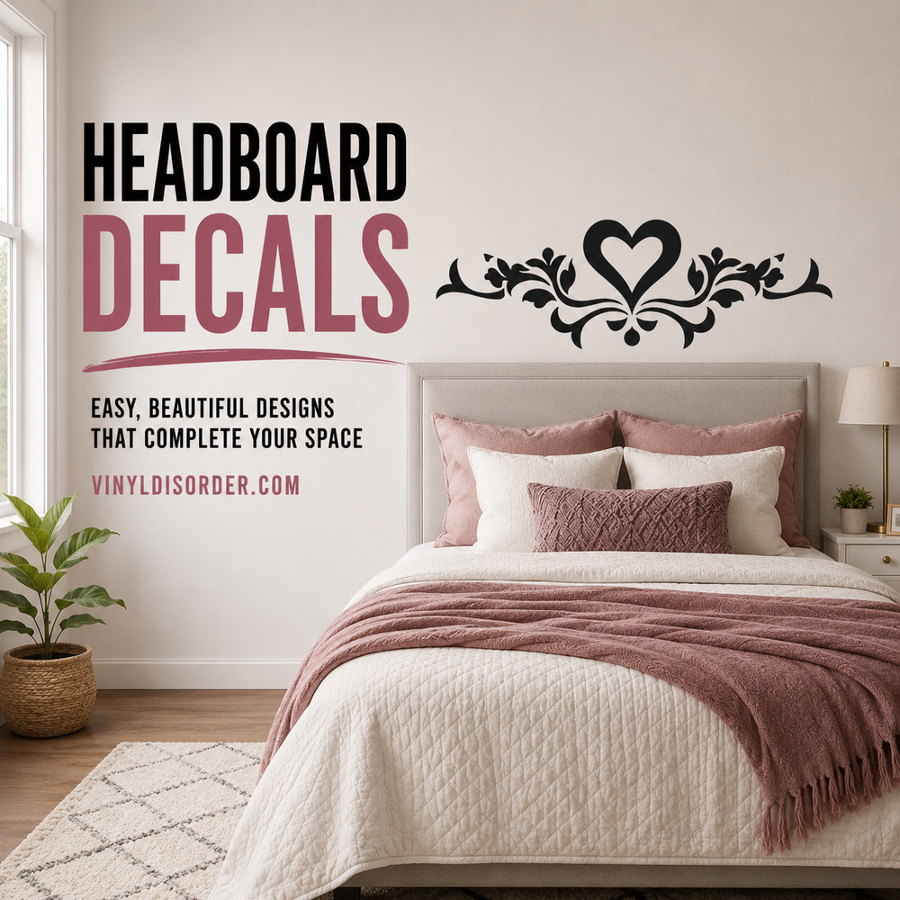 Headboard Decals