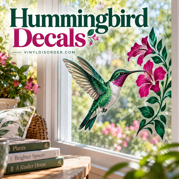 Hummingbird Decals