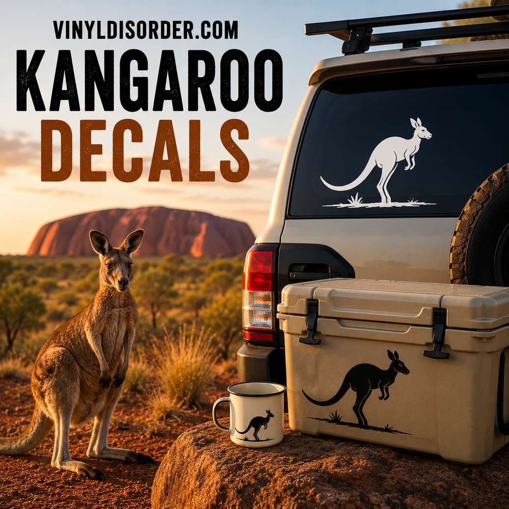 Kangaroo Decals