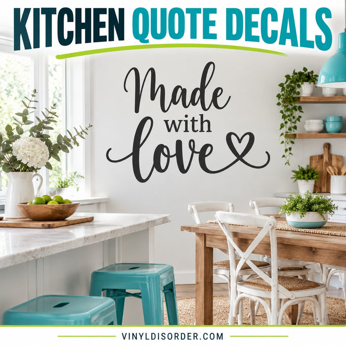 Kitchen Quote Decals