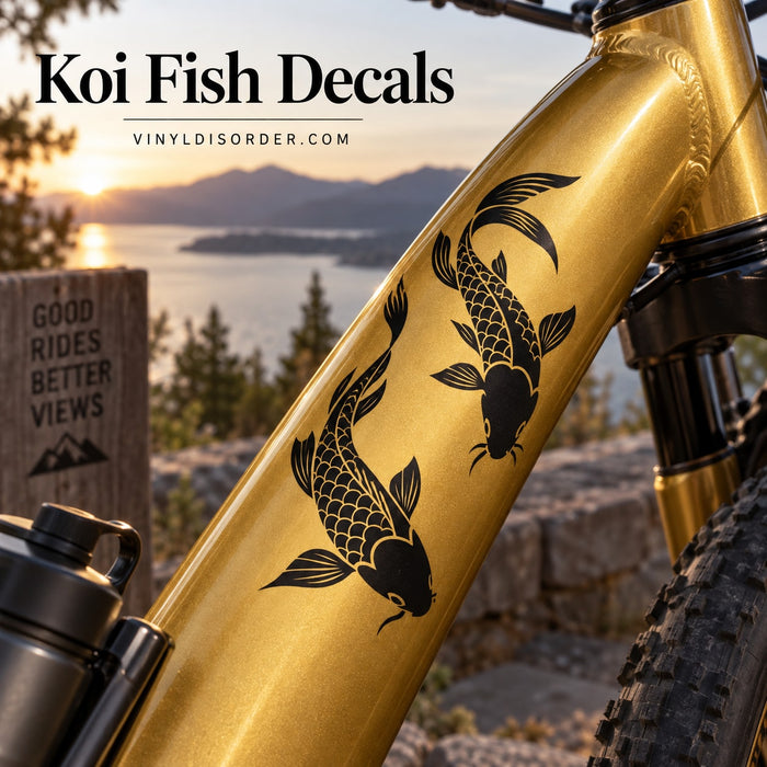 Koi Fish Decals