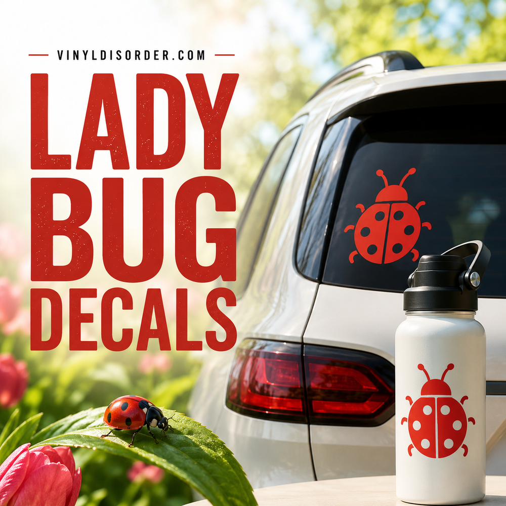 Lady Bug Decals