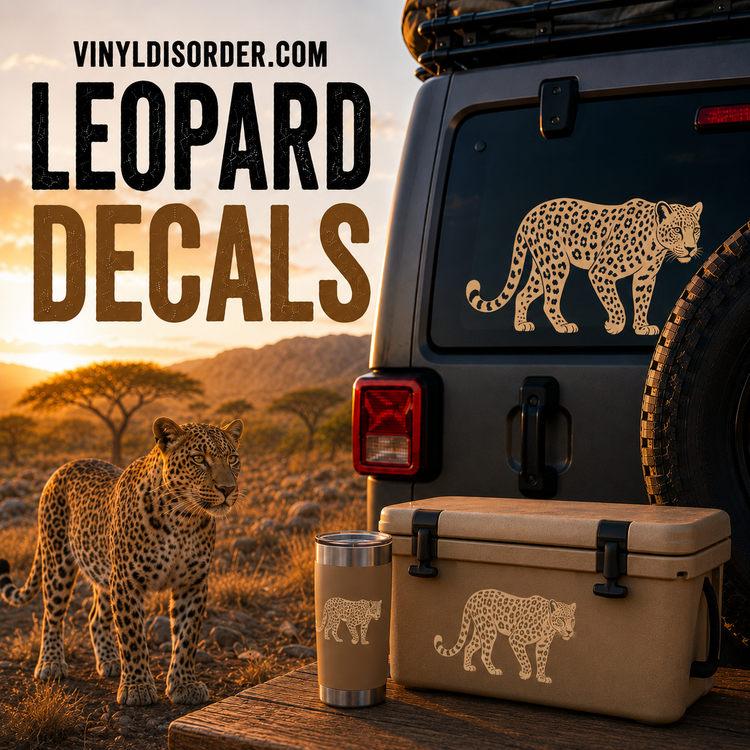 Leopard Decals