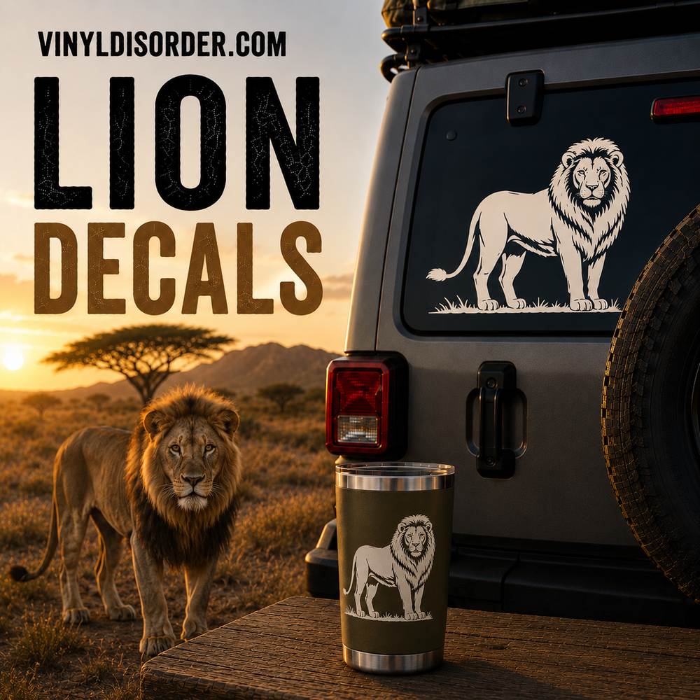 Lion Decals