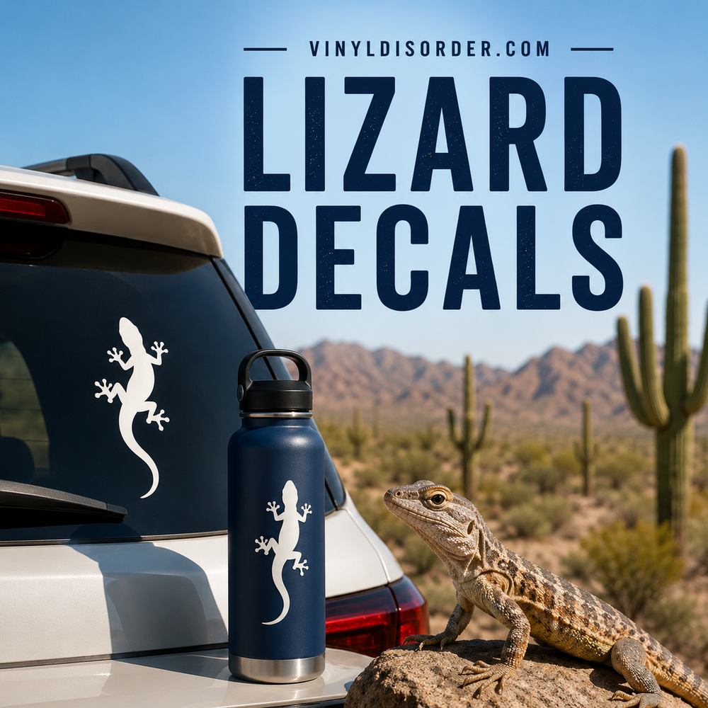 Lizard Decals and Stickers