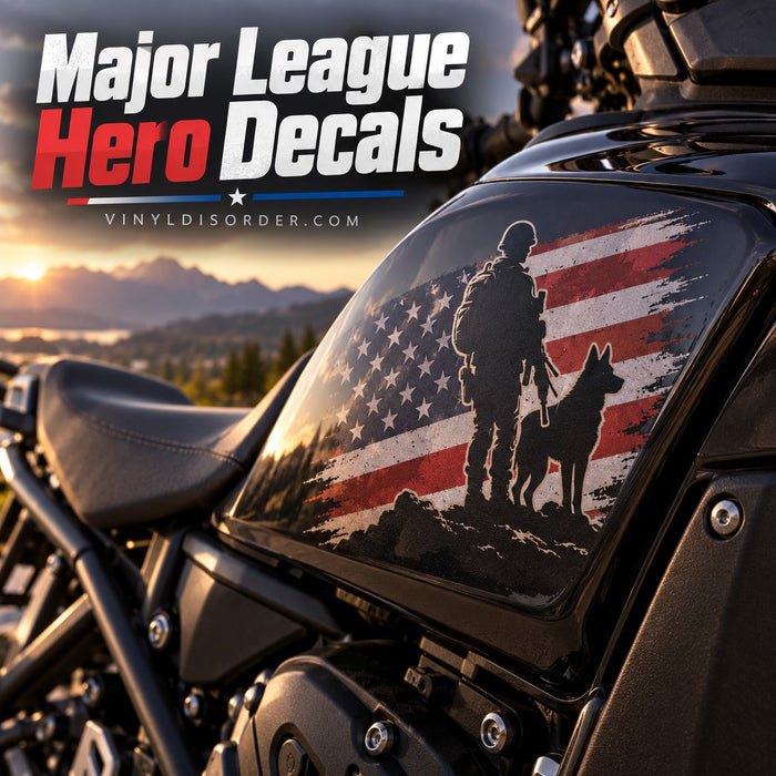 Major League Hero Decals