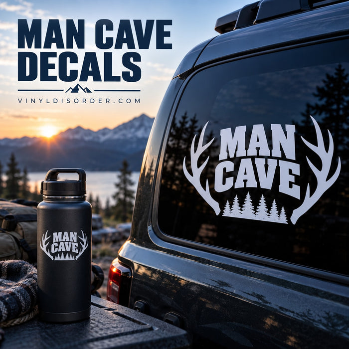 Man Cave Decals