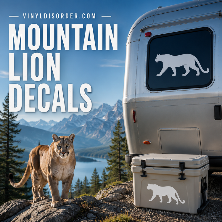 Mountain Lion Decals
