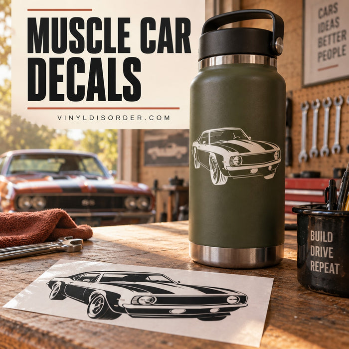 Muscle Car Decals