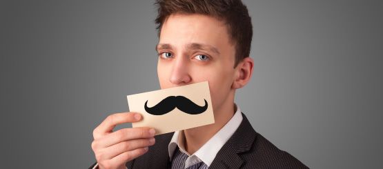 Mustache Decals
