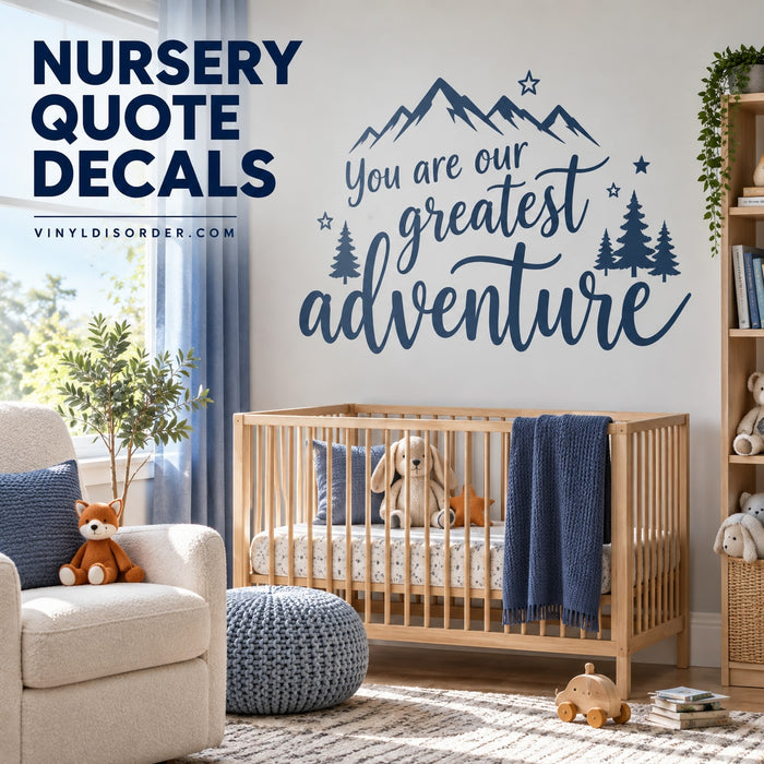 Nursery Quote Decals