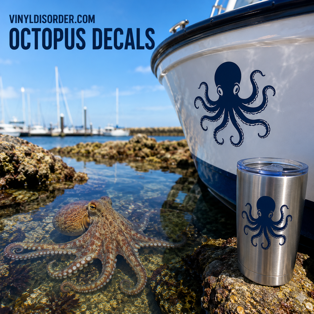 Octopus Decals
