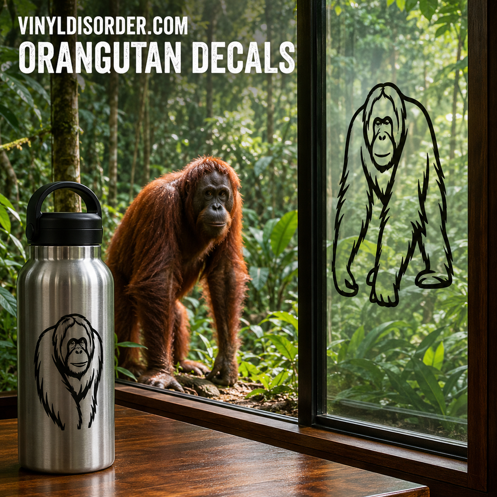 Orangutan Decals