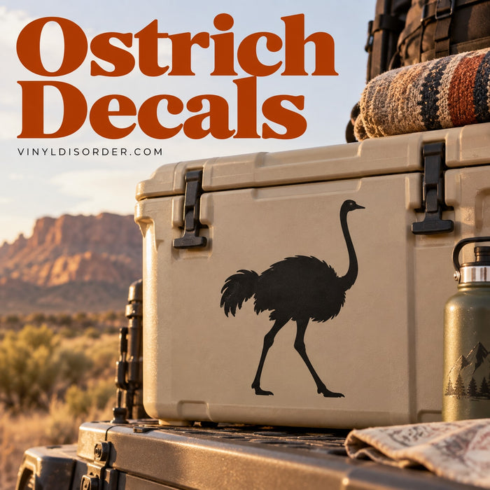 Ostrich Decals