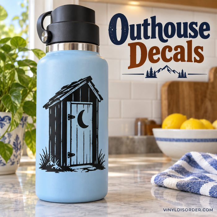Outhouse Decals