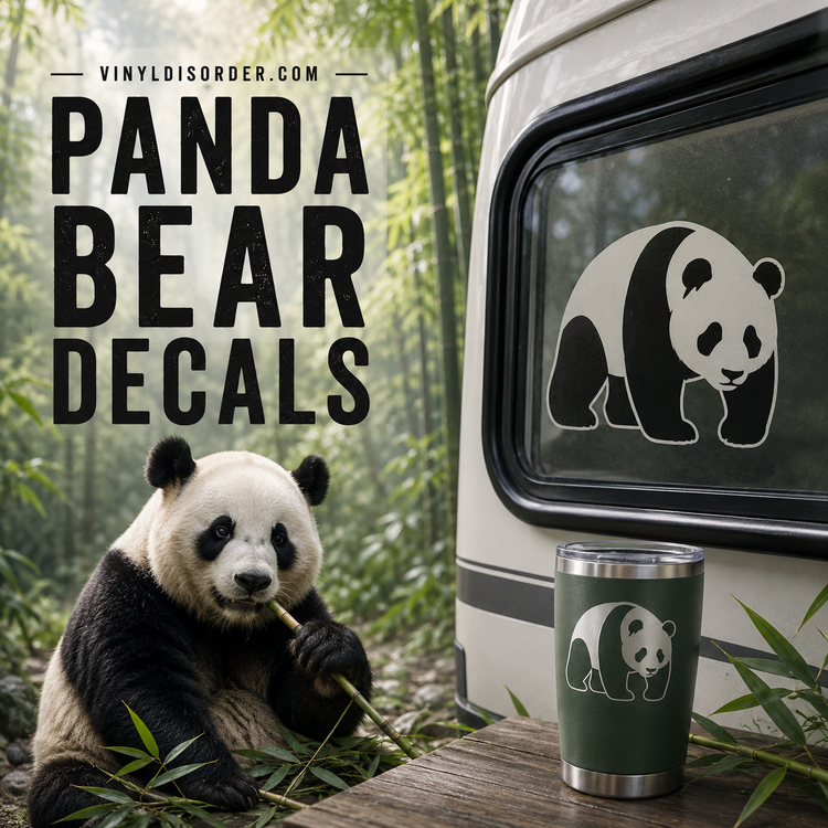 Panda Bear Decals