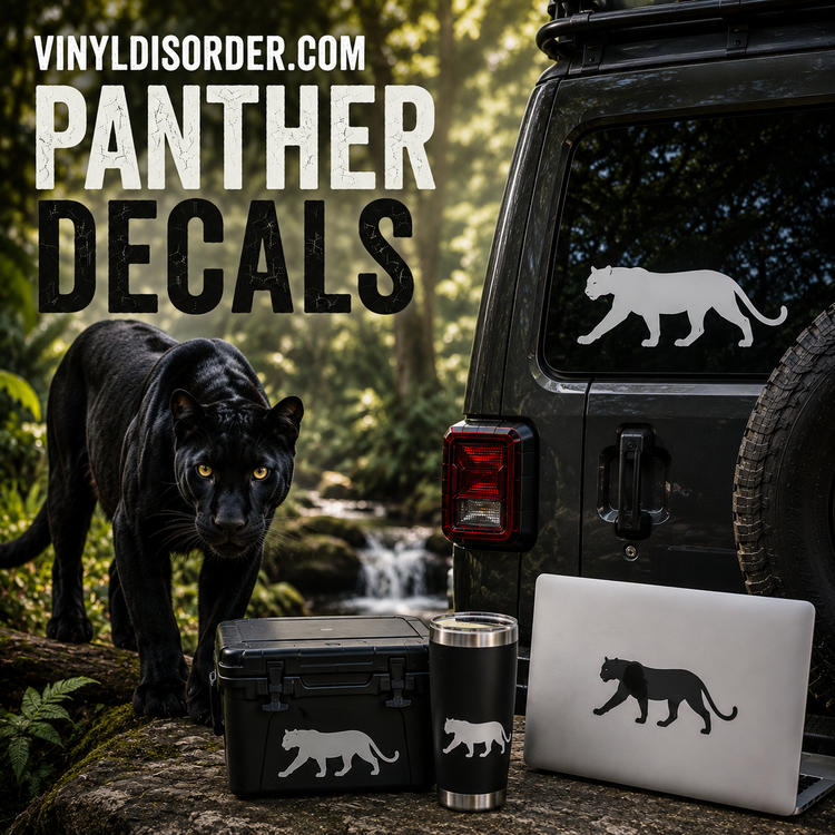 Panther Decals