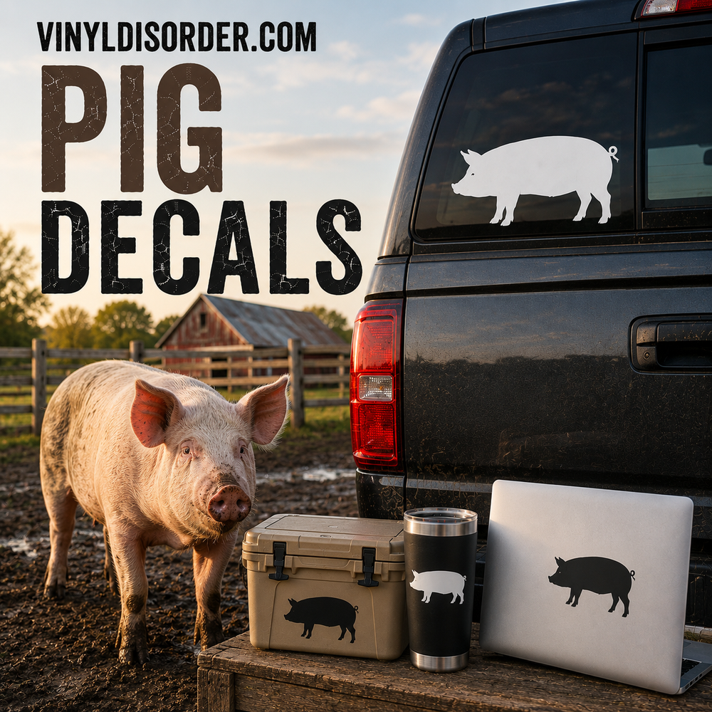 Pig Decals
