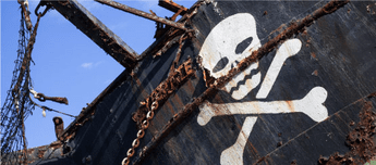 Pirate Skull Decals