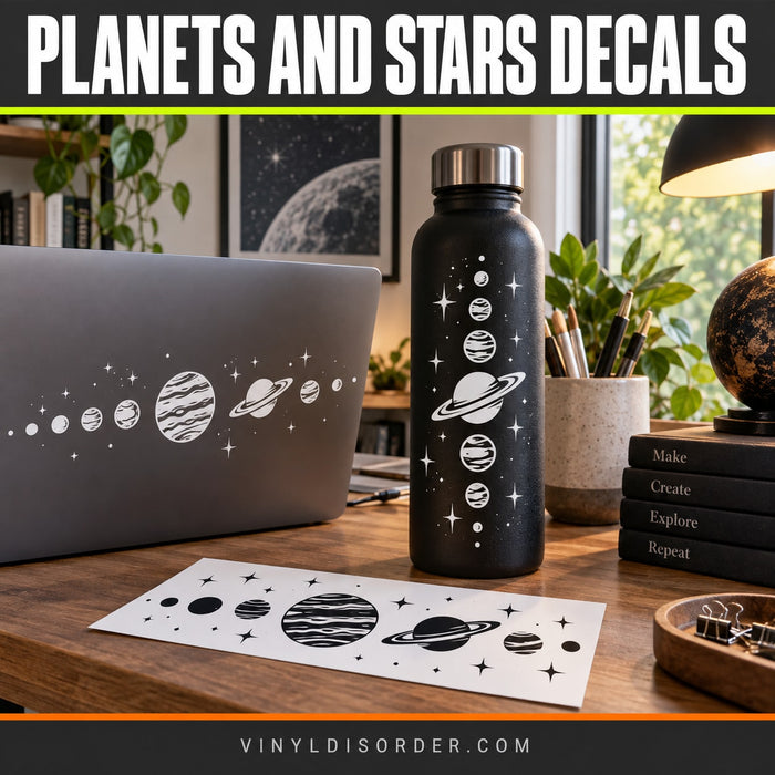 Planets and Stars Decals
