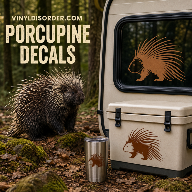 Porcupine Decals