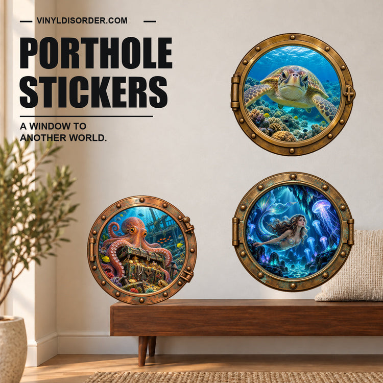 Porthole Stickers