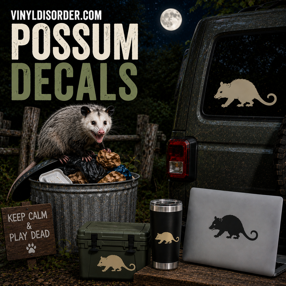 Possum Decals