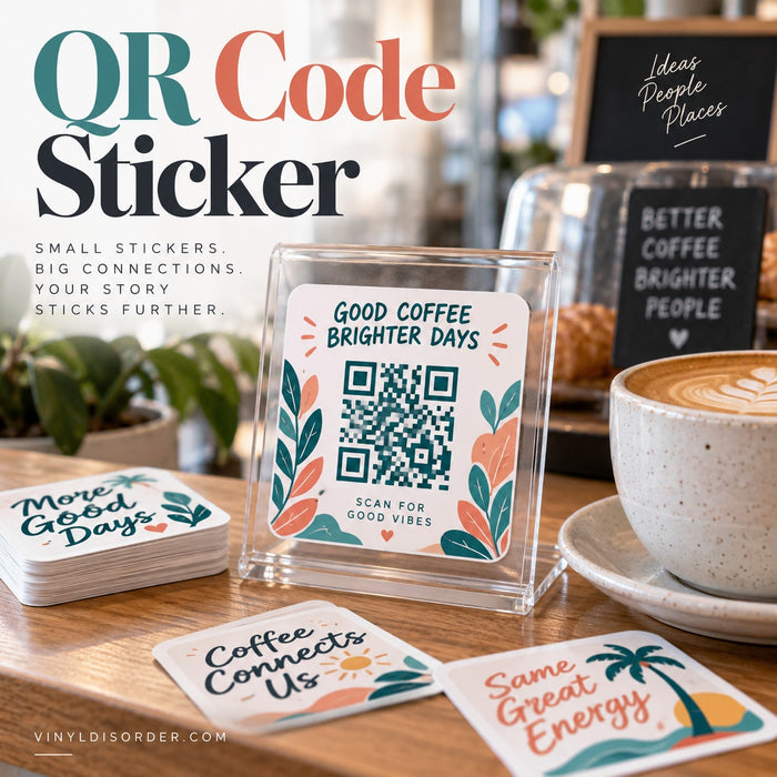 QR Code Sticker
