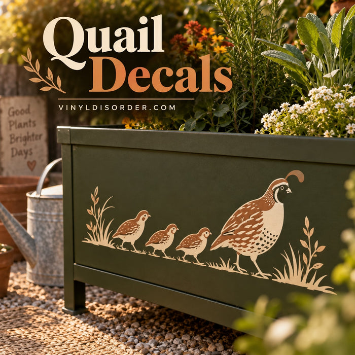 Quail Decals